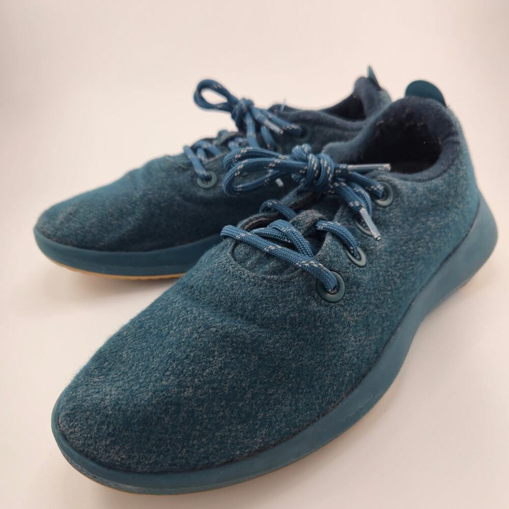 Allbirds Wool Runners 0422 NV1 Men's Size 11 Dark Teal Sneakers